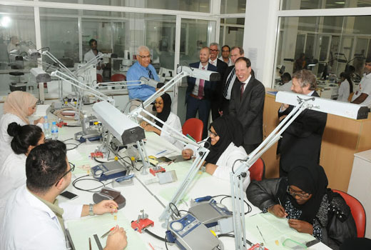 DUTCH HEALTHCARE OFFICIALS VISIT GULF MEDICAL UNIVERSITY 1